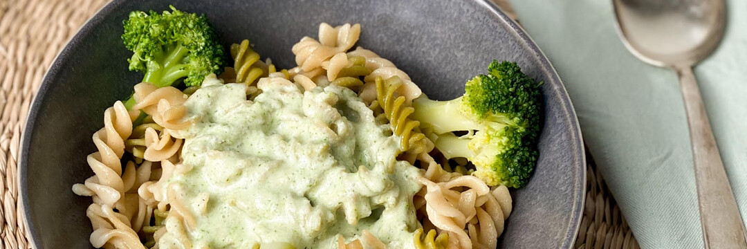 Pasta met blauwschimmelkaas en broccoli